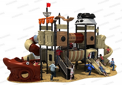 海盜船 HD-HDD007-兒童滑梯、