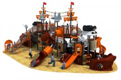 海盜船 HD-HDD017-兒童滑梯、