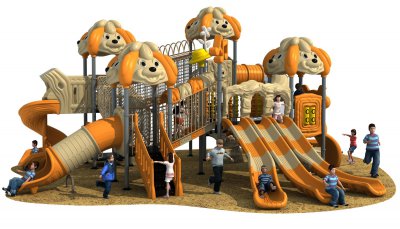 歡樂鼠 HD-HDL020-兒童滑梯、
