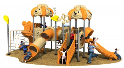 歡樂鼠 HD-HDL022-兒童滑梯、