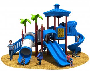 大自然 HD-HZR007-兒童滑梯、