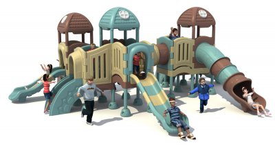 全塑料 HD-LSL019兒童滑梯、