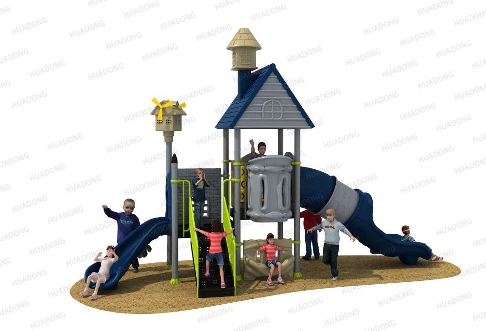 別墅屋 HD-HBW013-兒童滑梯、
